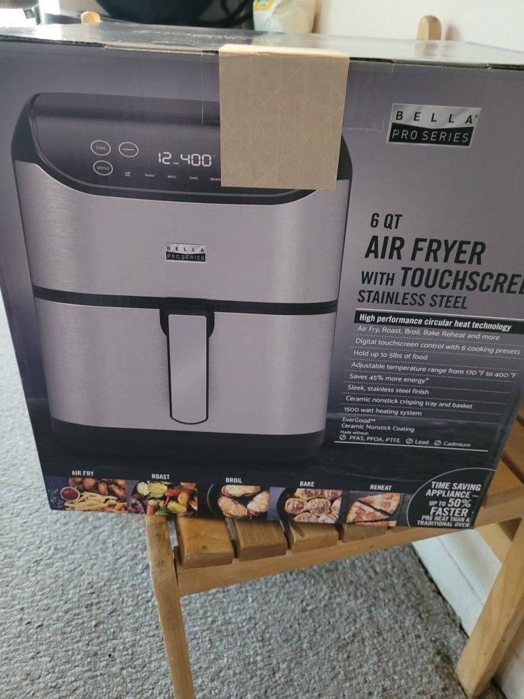 New Stainless Steel Air Fryer