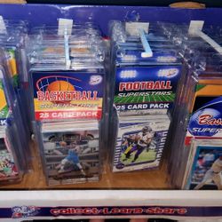 *COLLECTIBLE SUPERSTAR* CARD PACKS 
