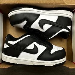 Nike Dunk Toddler Panda Size 8C TD Preowned