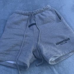 Dark Oatmeal Essentials Fear Of God Shorts