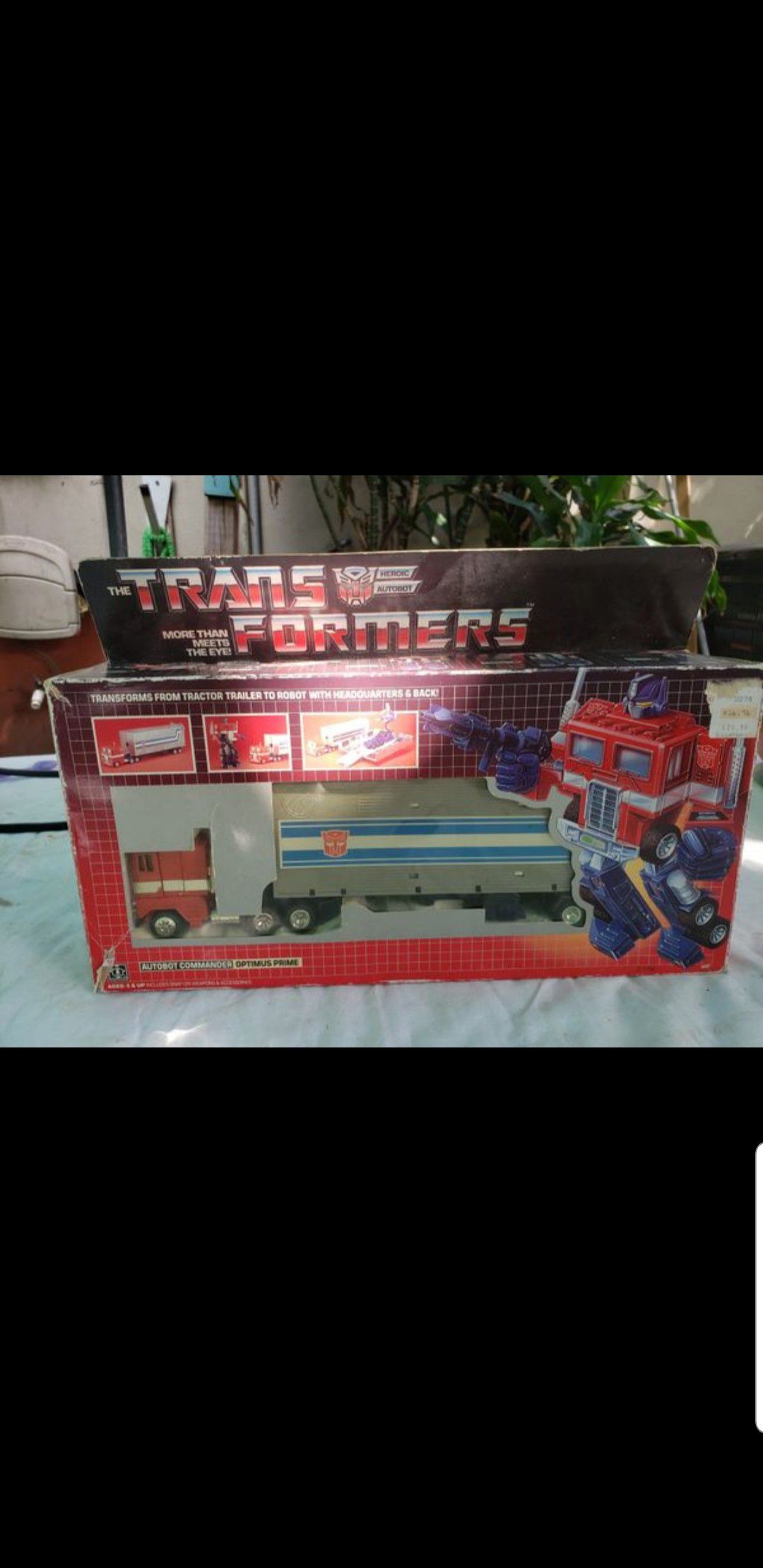 1984 Transformers Optimus Prime USE