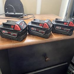 Milwaukee Batteries 