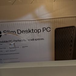 Hp Slim Desktop Pc With Wireless Keyboard And Mouse 