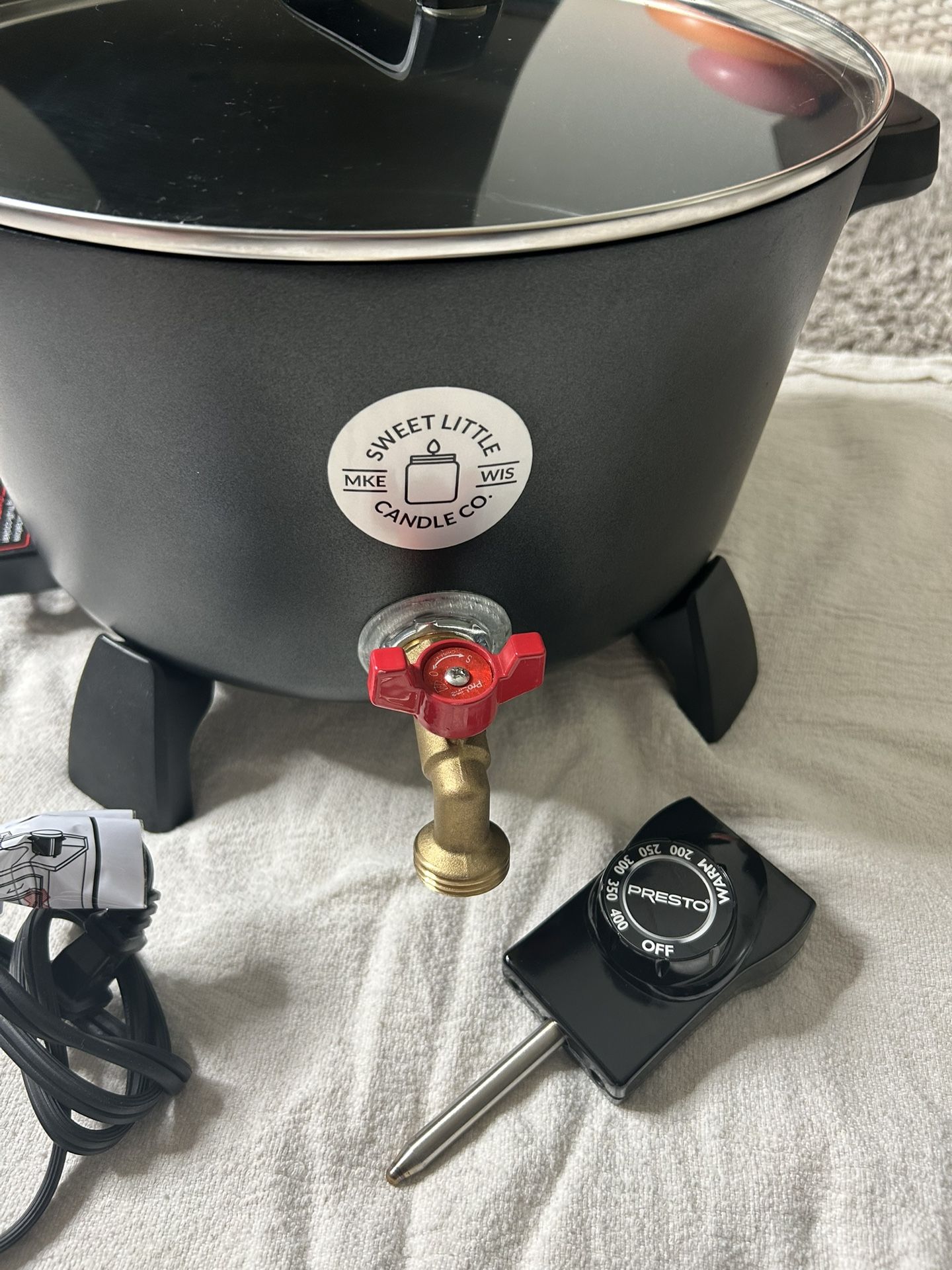 Candle Wax Warmer With Spout