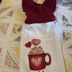 Toallas De Cocina Tejidas A Crochet Para la Estufa 