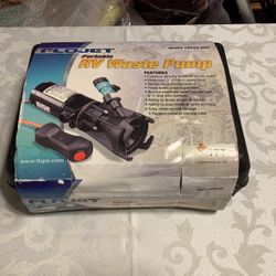 FLOJET Portable RV Waste Pump