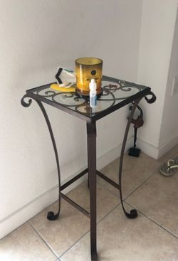 Antique night stands or tables for entry way