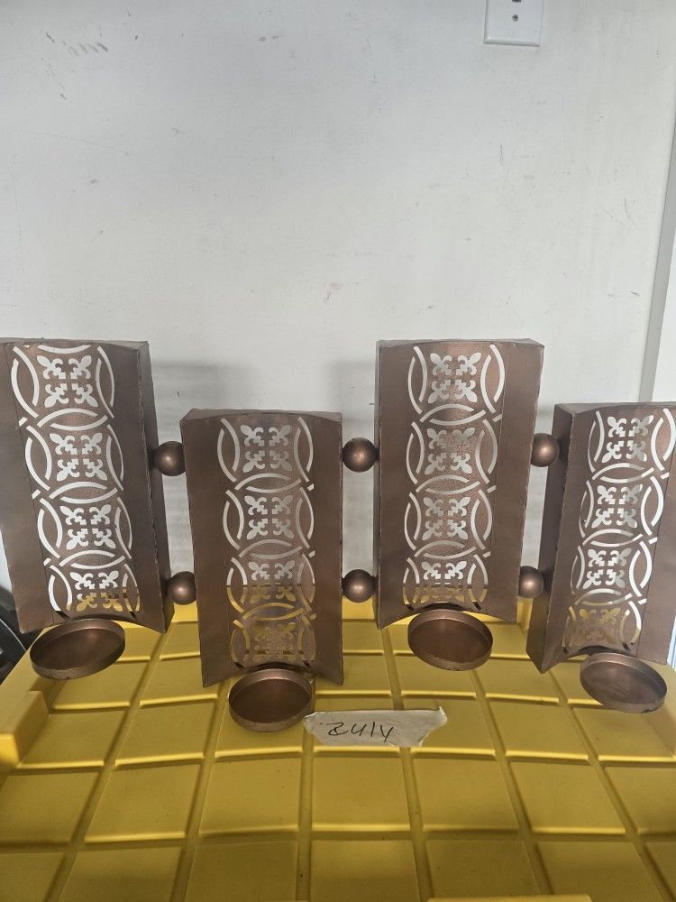 Cooper Candle Holder