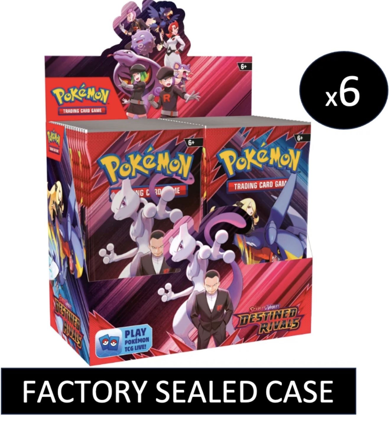 Destined Rivals Booster Box Case