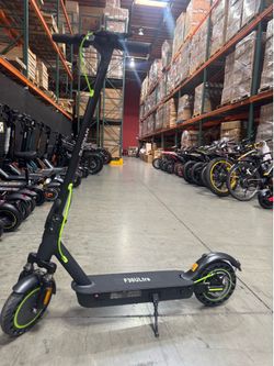 10-inch front and rear electric scooter with shock absorption