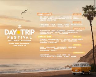 2 day GA pass daytrip festival June 27-28 2026