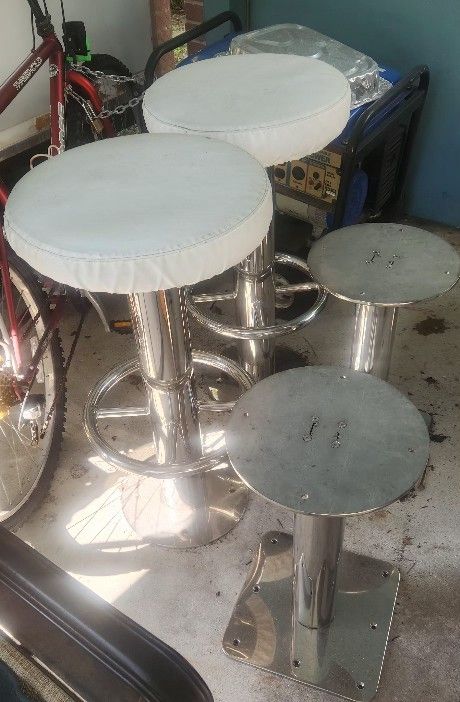 Stainless Steel Custom Stools & Pedistals