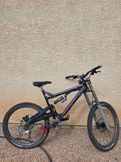 Yeti downhill mountain bike