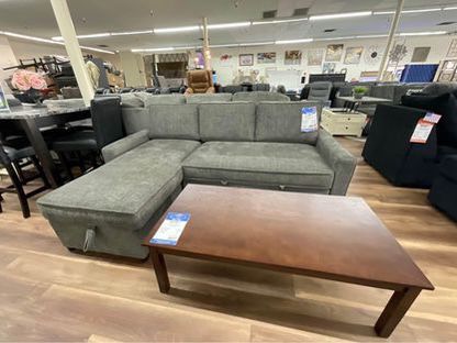 Sectional Sofa Pull Out Couch Bed With Storage Ashley Brand 