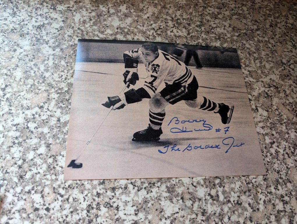 Bobby Hull Autographed Memorabilia