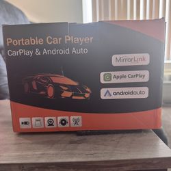 Portable Car Player  CarPlay & Android Auto