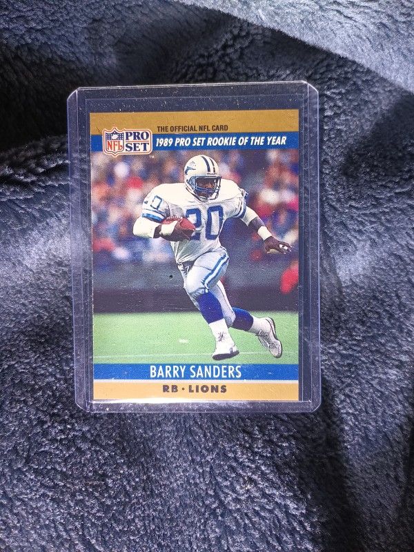 BARRY SANDERS ROOKIE CARD for Sale in Stockton, CA - OfferUp
