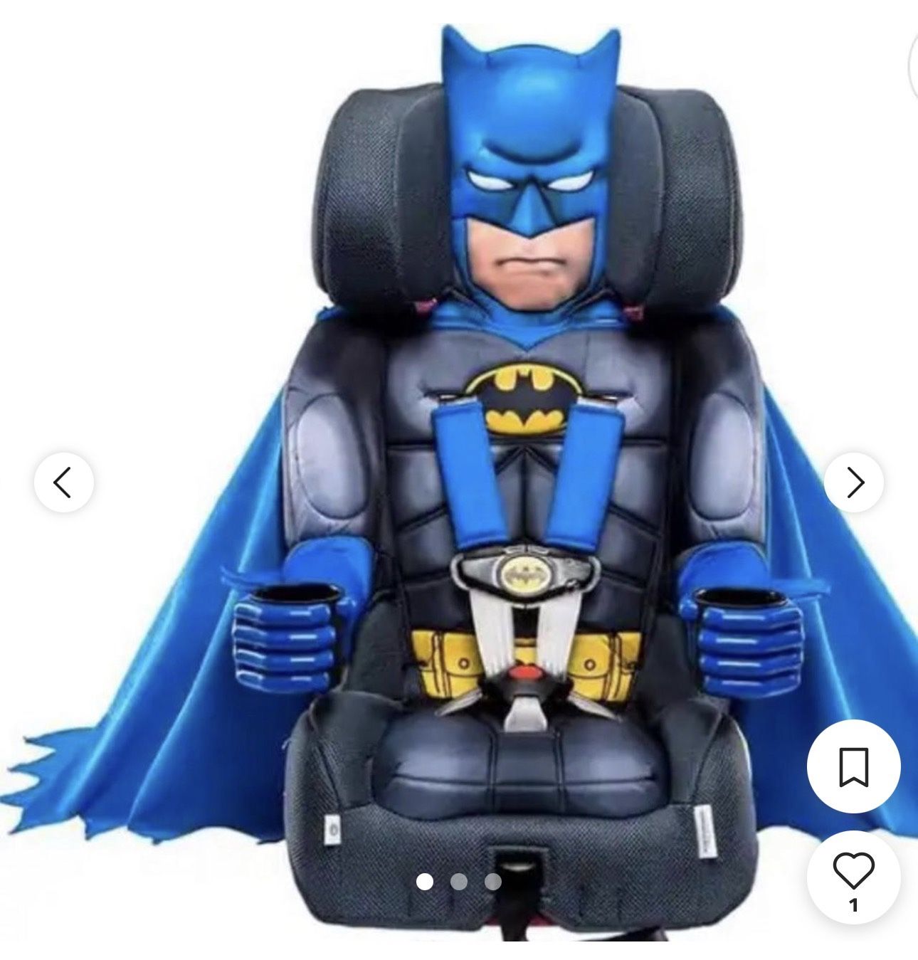 Used Batman Car seat