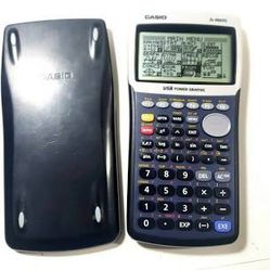 Casio Fx-9860G USB POWER GRAPHIC, BRAND NEW, SEALED BOX with slide on hardcase