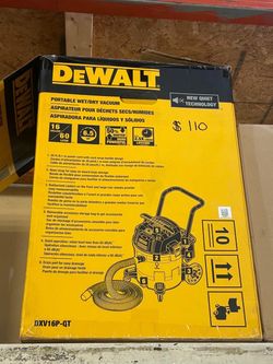 DeWalt 16 Gallon Wet/Dry Vac