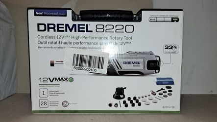 Dremel 8200 Variable Speed Cordless Rotary Tool With Hard Carrying case
