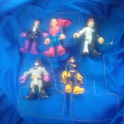 Matel And DC  Comics Figures I'm Asking 15 All 5