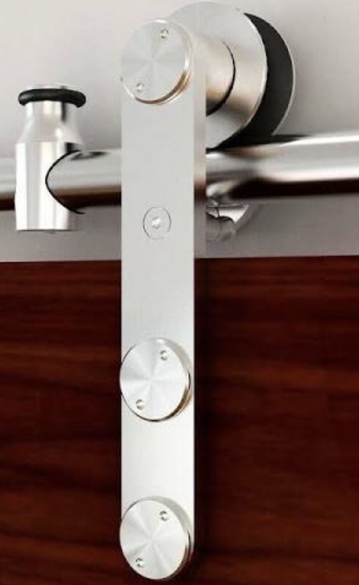 BARN DOOR HARDWARE STAINLESS STEEL