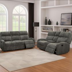 New arrival! 2pc manual motion recliners😍
Take it home with $39down 
Hablamos Español Y Financiamos