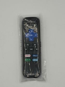 Streaming Remote Control for Roku Netflix Disney+ Hulu Sling - New Opened Box