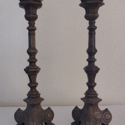 Brass Style Candle Holders