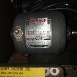 Dumore Tom Thumb No 14 Works Exel With Grinding Wheels
