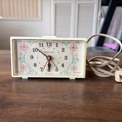 Vintage Westclox Dialite Drowse Alarm Clock