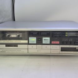 Pioneer CT-50R Bi-Directional Stereo Cassette Tape Deck Not Fully Tested