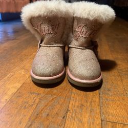 Toddler Girl Soft Fuzzy Boots