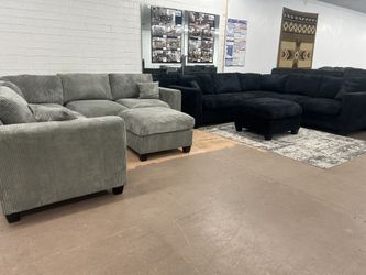 Sectional With Ottoman Regular Price $899 Now Only $499