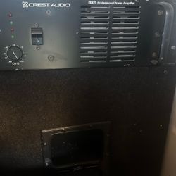CREST AUDIO 8001 Professional Power Amp