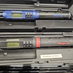 Snap on Tools 1/2 Digital Angle Torque Wrench Quick Release ATECH3NQ300B