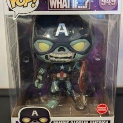 Disney Marvel What If..... Captain America Zombie 10 Inch Funko Pop