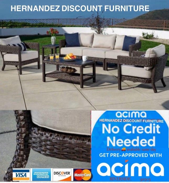 Brand New Patio Set Sunbrella