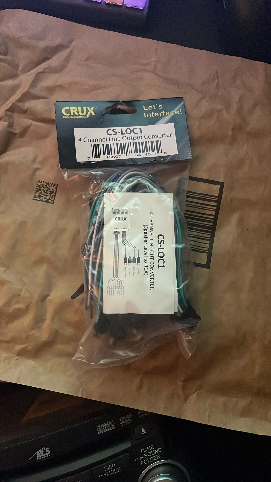 CS-LOC1 4 Channel Line Output Converter