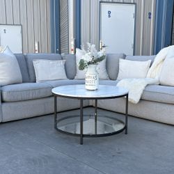 Delivery 🚚 Disponible  Sectional Couch 3 Piesas Gris