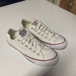 White converse New Mens 5.5 Womans 7.5