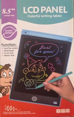 8.5" LCD Colorful Writing Tablet for Kids