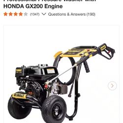DeWalt Pressure Washer. 3600. 