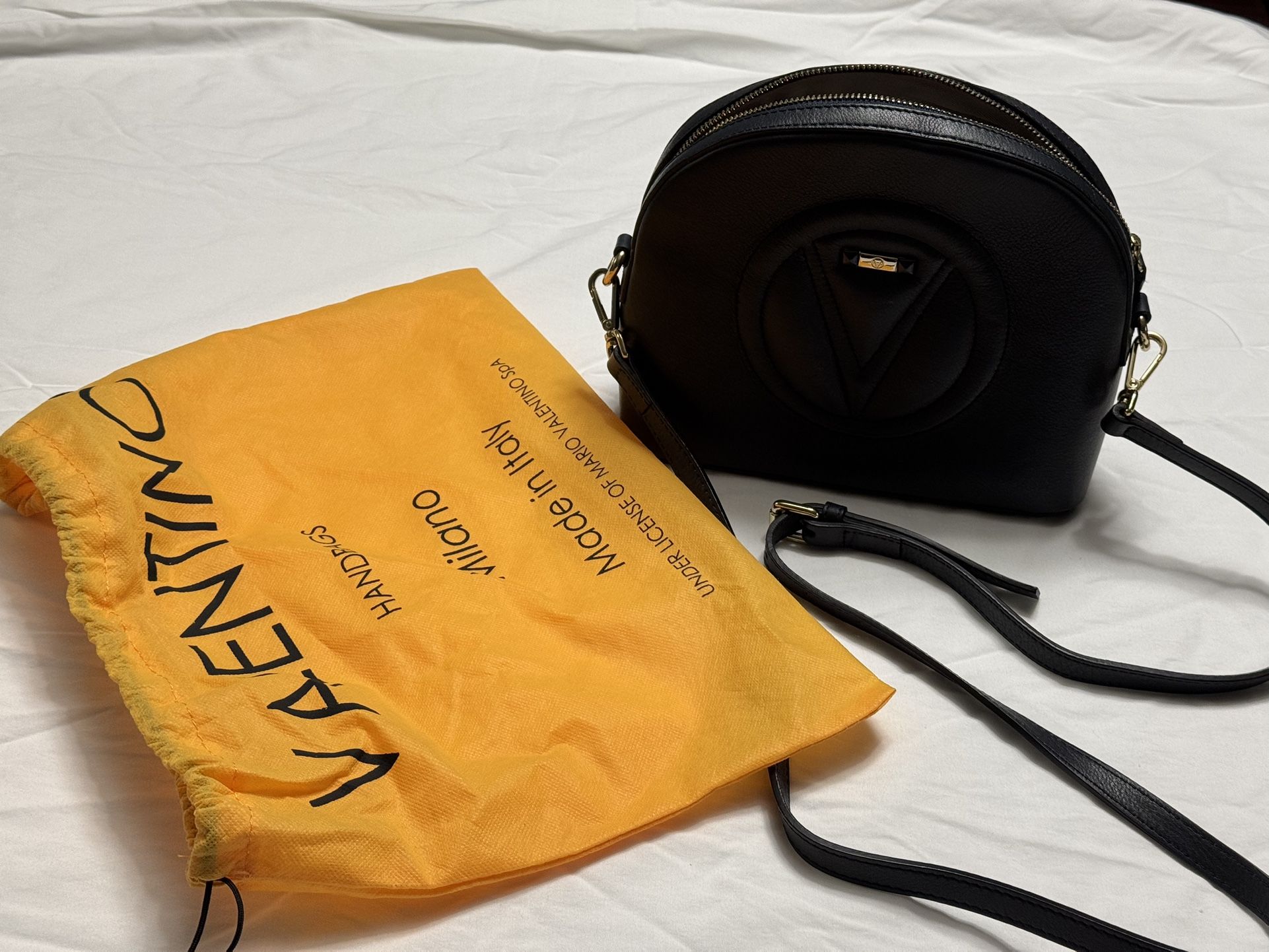 Valentino navy blue hand bag