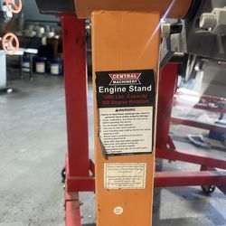 Central Machinery Engine Stand – 1000 lb Capacity