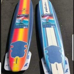 W A VESTORM 8 FT SURF BOARD