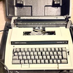 Smith-Corona Electra XT (Model 3L)-  Vintage Electric Portable Typewriter