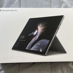 Microsoft Surface Pro 5 + Type Cover Keyboard + Case/Bag (Brand New)