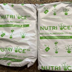 Nutri Ice Plant Food Gel Two Pack